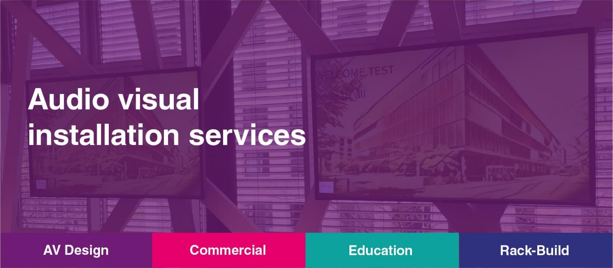 Audio visual installation services in Manchester by CatonLloyd AV, Greater Manchester