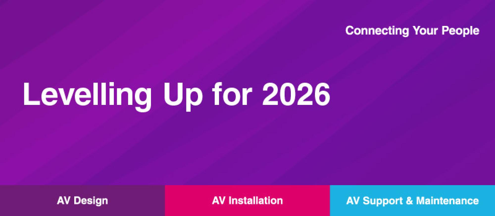 Levelling up for 2026