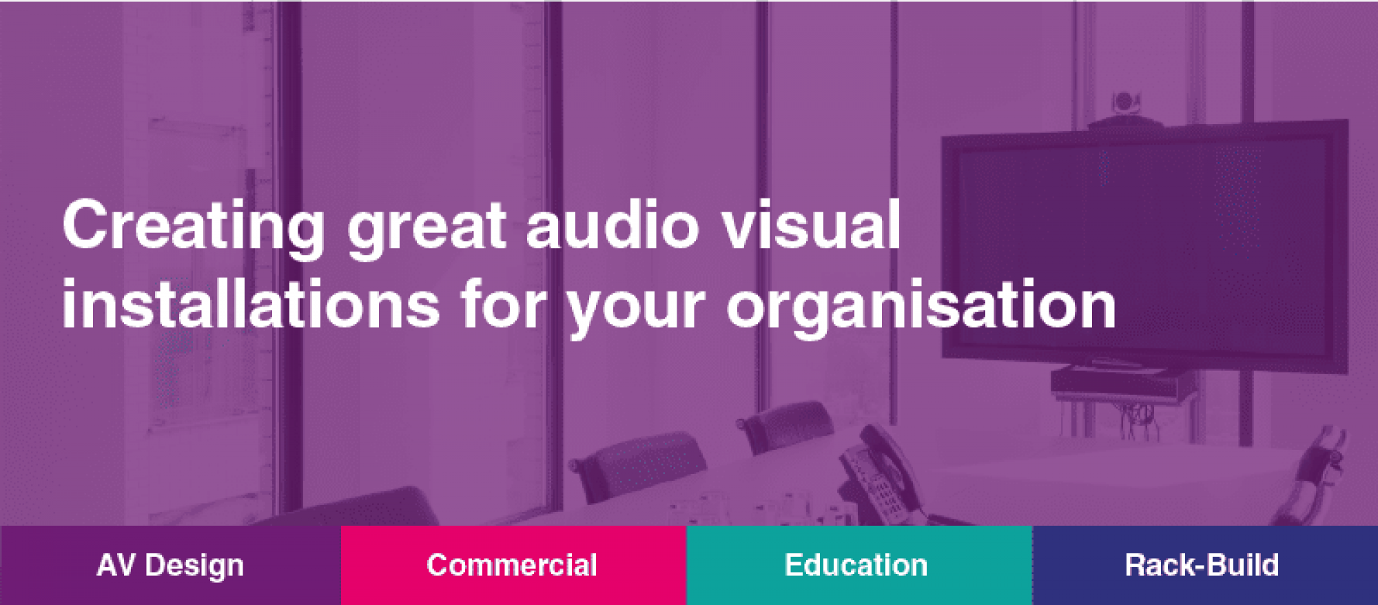 Top tips from CatonLloyd for creating a great Audio Visual Installation