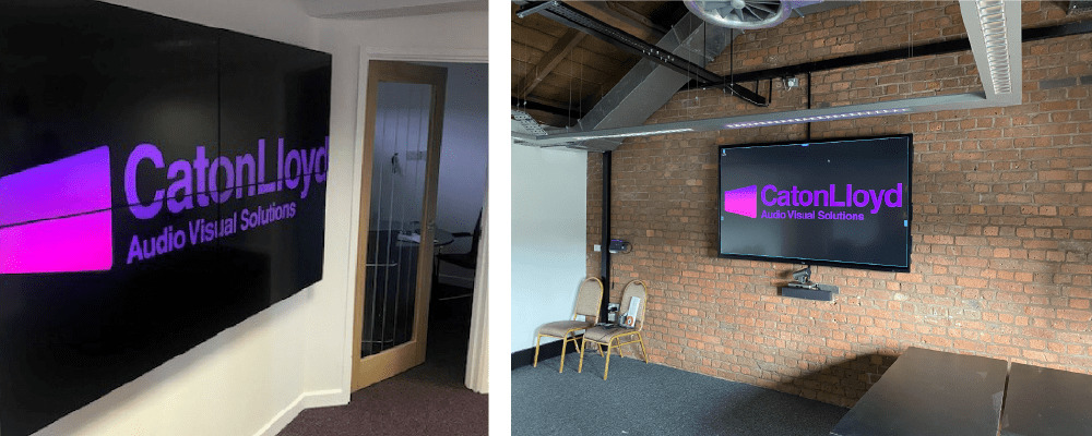 Audio visual installations for Manchester businesses and organisations